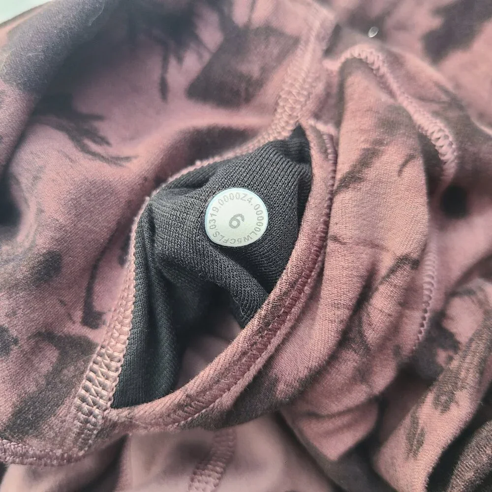 Lululemon Align Pant 28" - Mini Dusk Floral Antique Bark Black - Size 6 - Picture 10 of 16